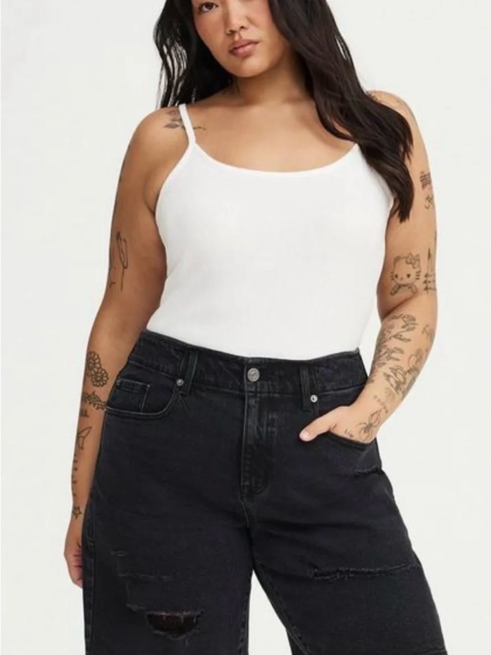Torrid Baggy Binded Waist Classic Denim Jort NWT